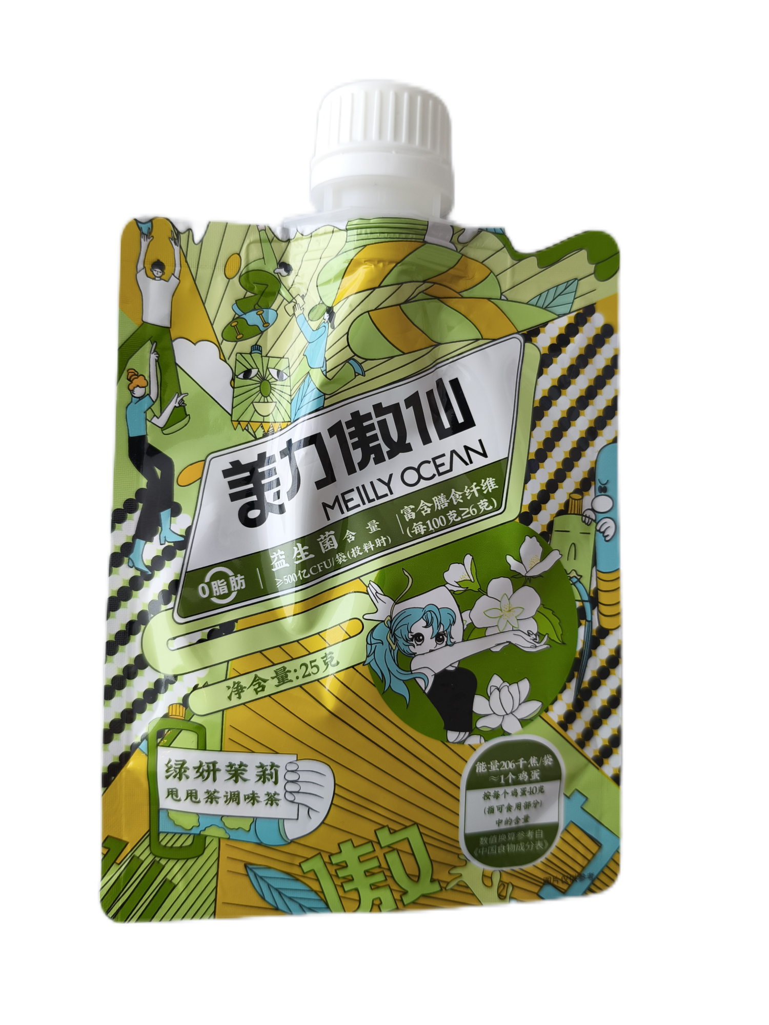 袋装益生菌产品示例