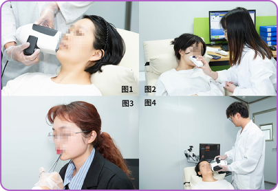 诺品健康皮肤测试实验室进行皮肤检测与仪器测试